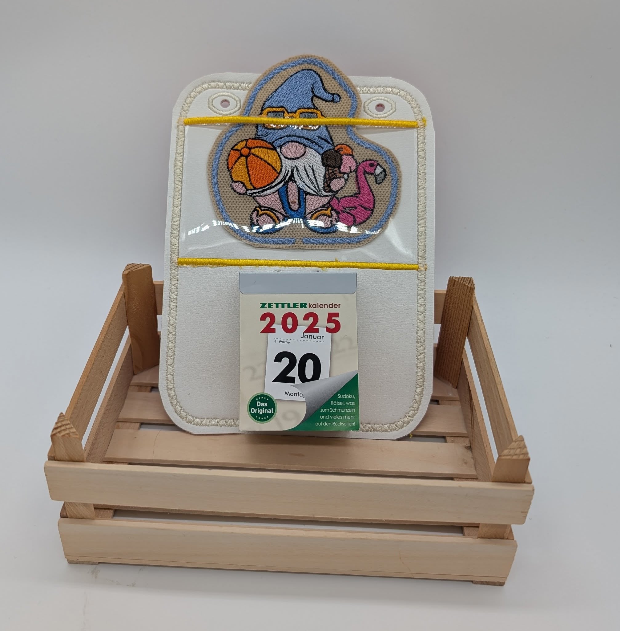 ITH Stickdatei Kalenderblatt für Abreißkalender von stiXXie by lajana