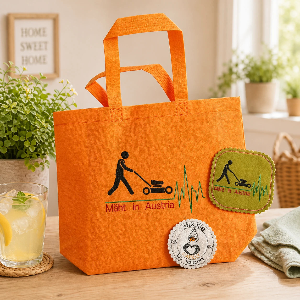 Stickdatei Mäht in Germany