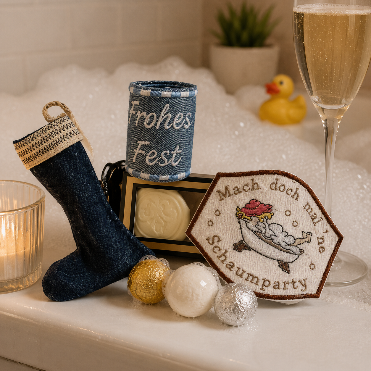 ITH Stickdatei Etiketten GlasLabel 10x10 🍾 – Mega-Paket mit 11 Dateien