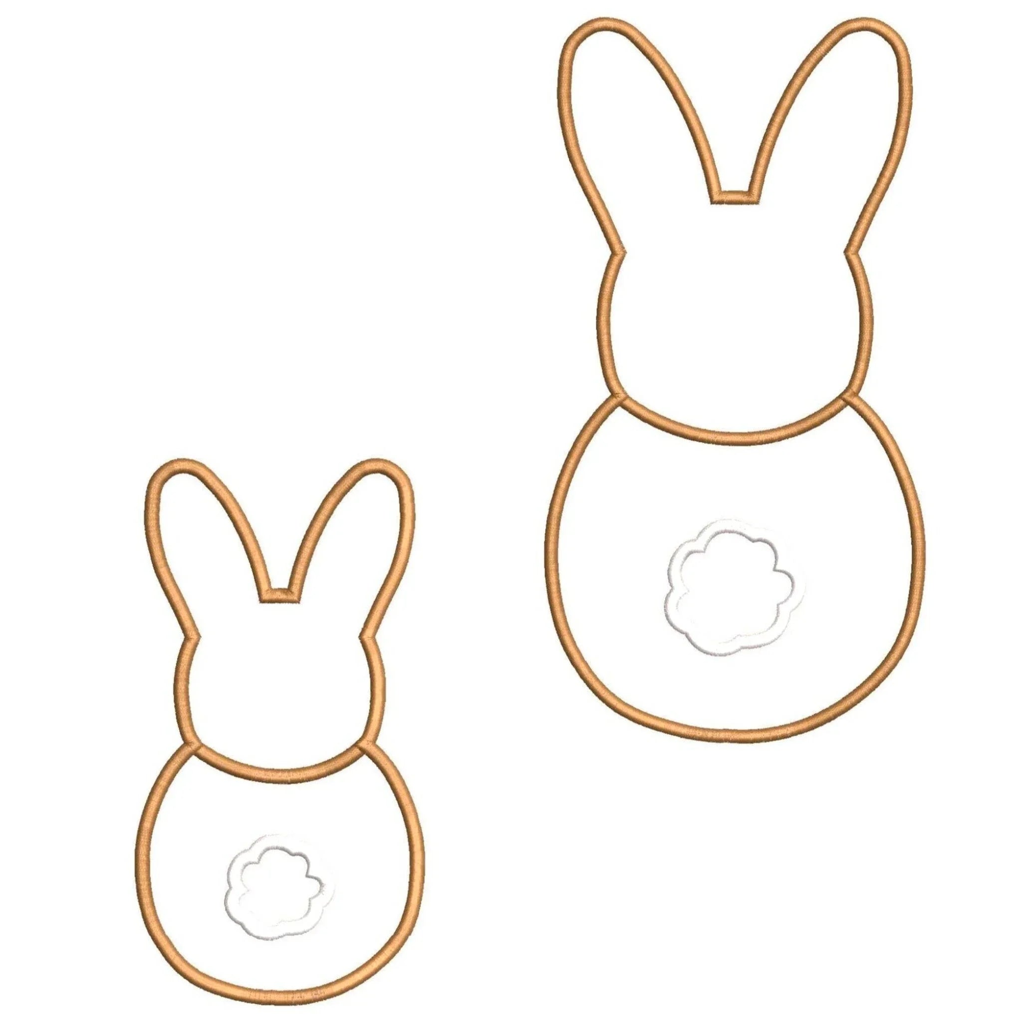 ITH Stickdatei Bestecktasche Hase