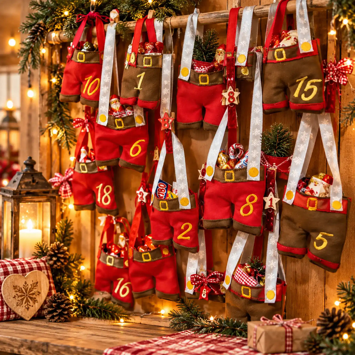 ITH Stickdatei Adventskalender Hosen