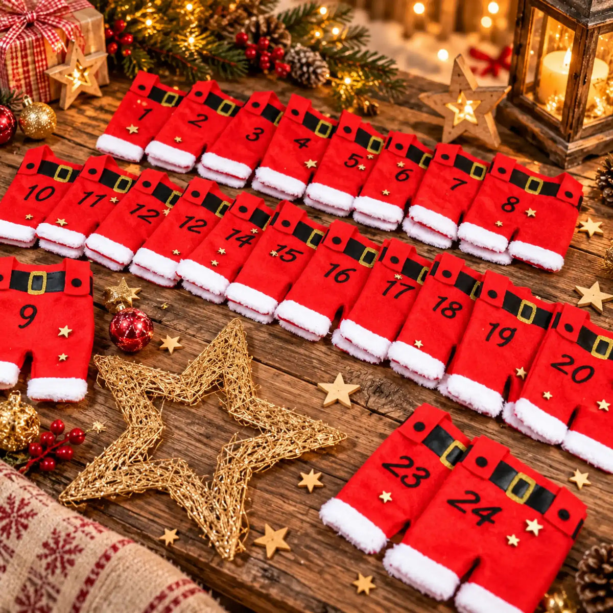 ITH Stickdatei Adventskalender Hosen