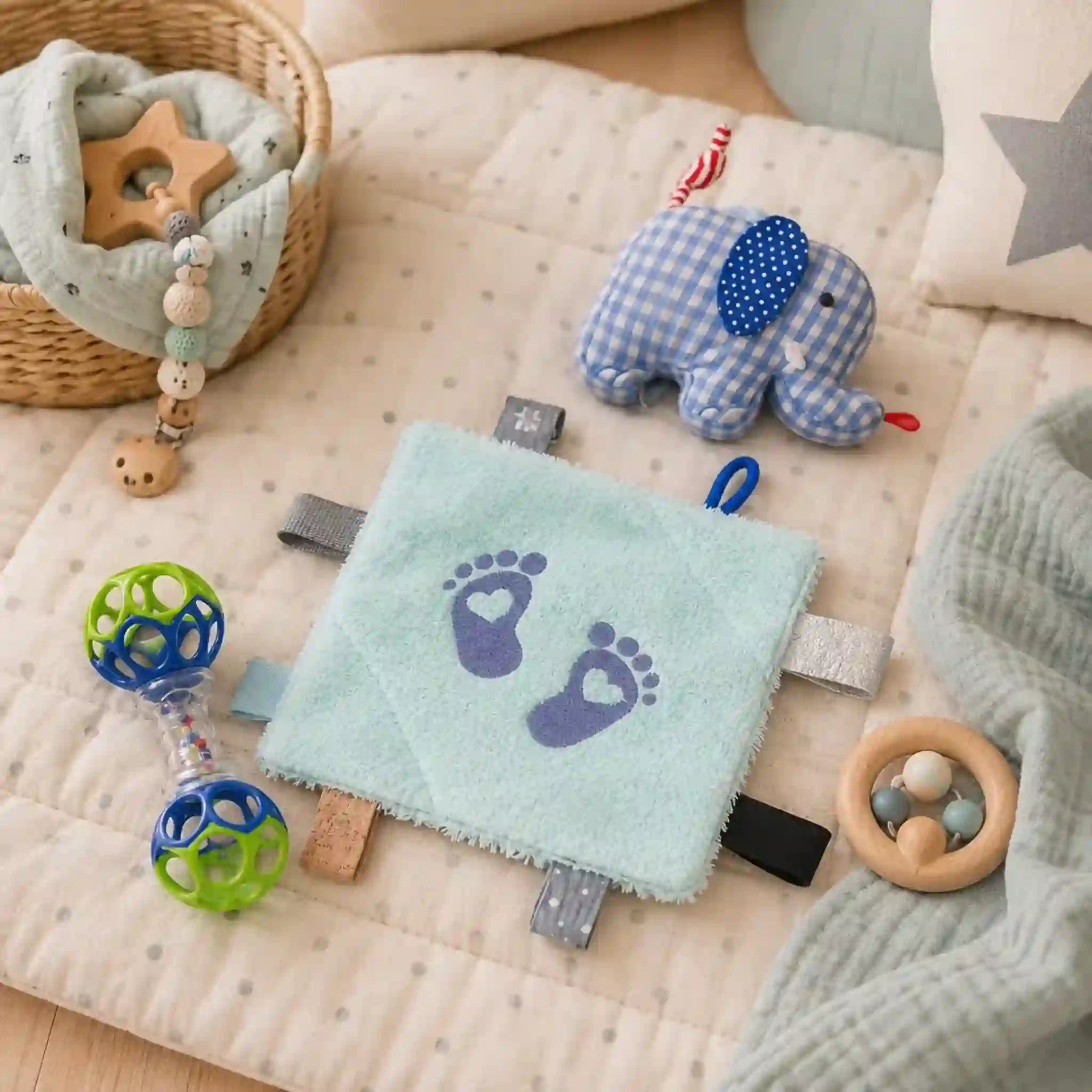 ITH Stickdatei Baby Fühltuch 👶