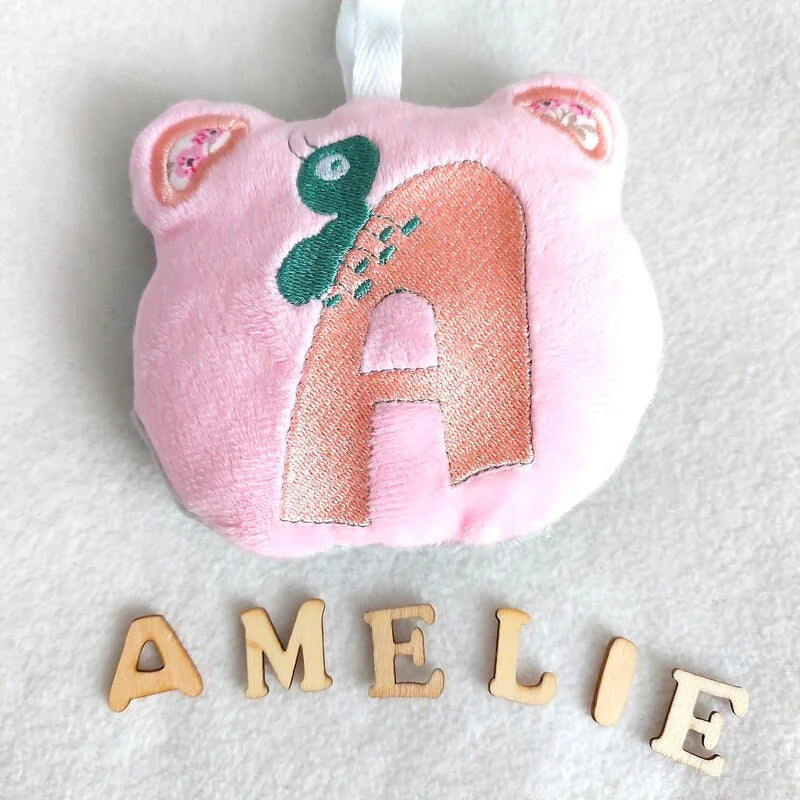 ITH Stickdatei Bärenkopf-Kissen Blanko