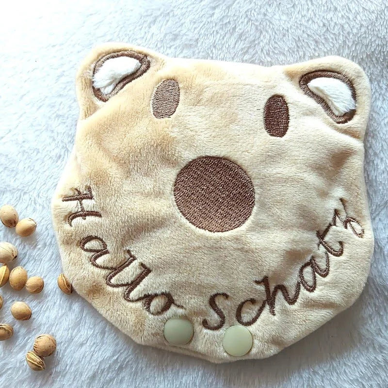 ITH Stickdatei Bärenkopf-Kissen Blanko