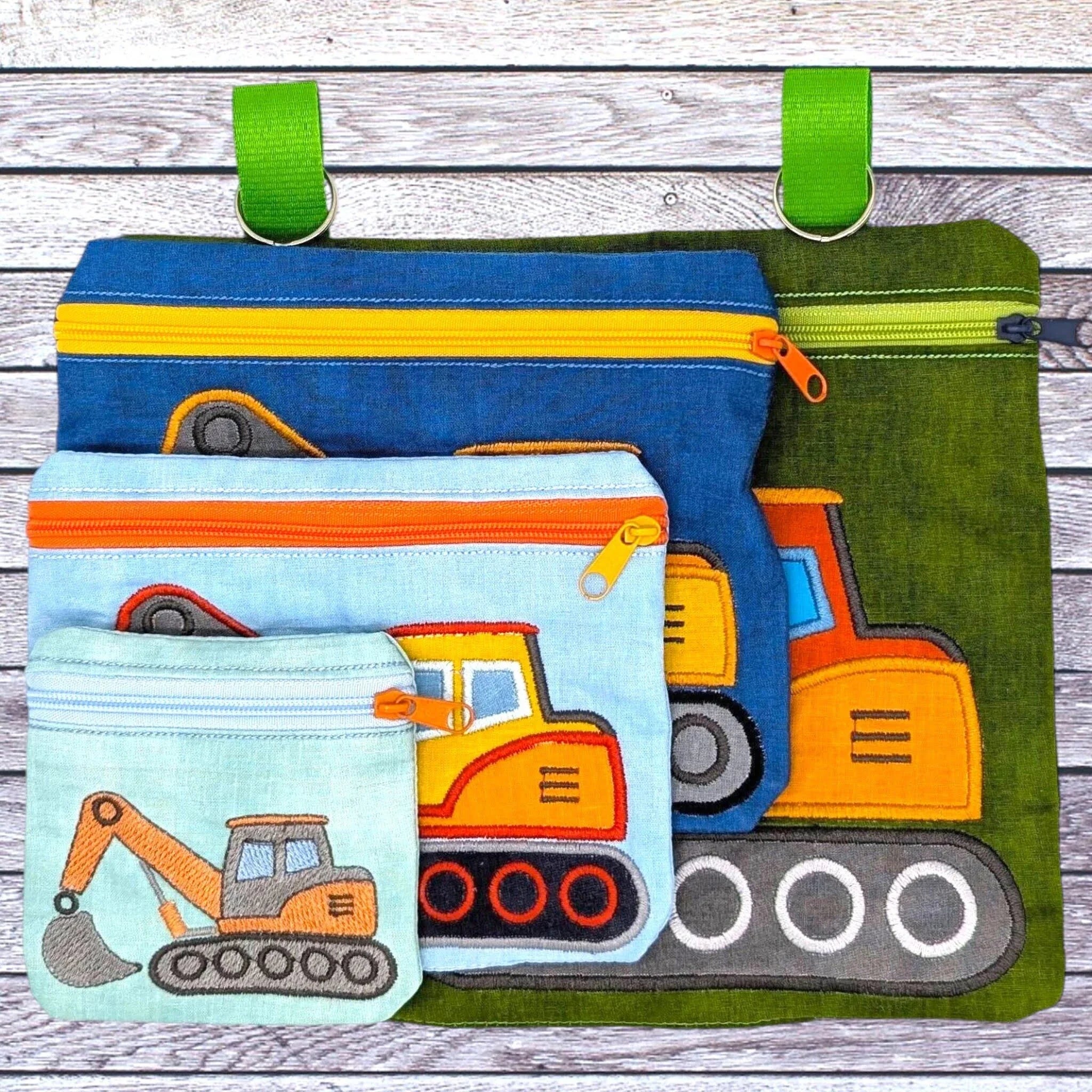 ITH Stickdatei Baggertasche