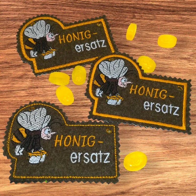 ITH Stickdatei Biene Anhänger von stiXXie by lajana