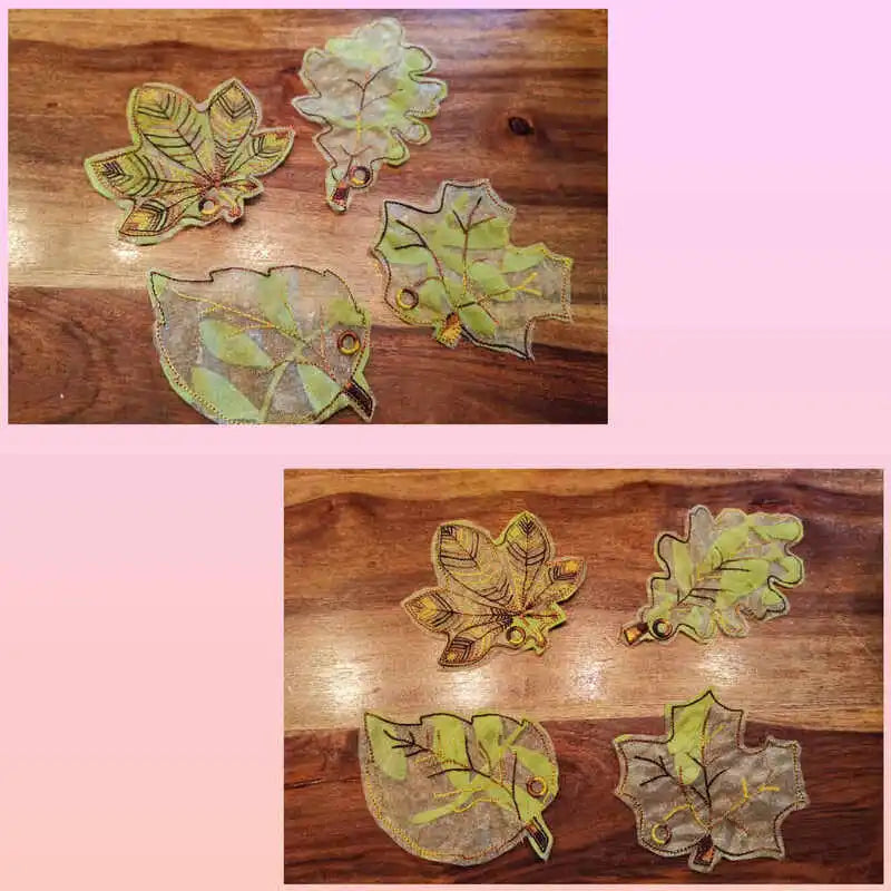 ITH Stickdatei Blätter von stiXXie by lajana