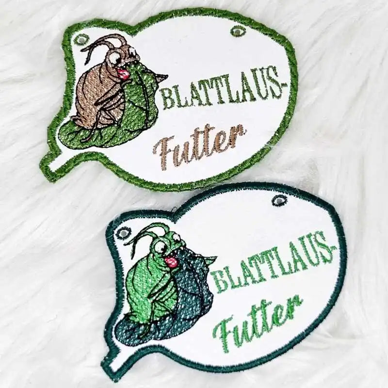 ITH Stickdatei Blattlaus Anhänger von stiXXie by lajana