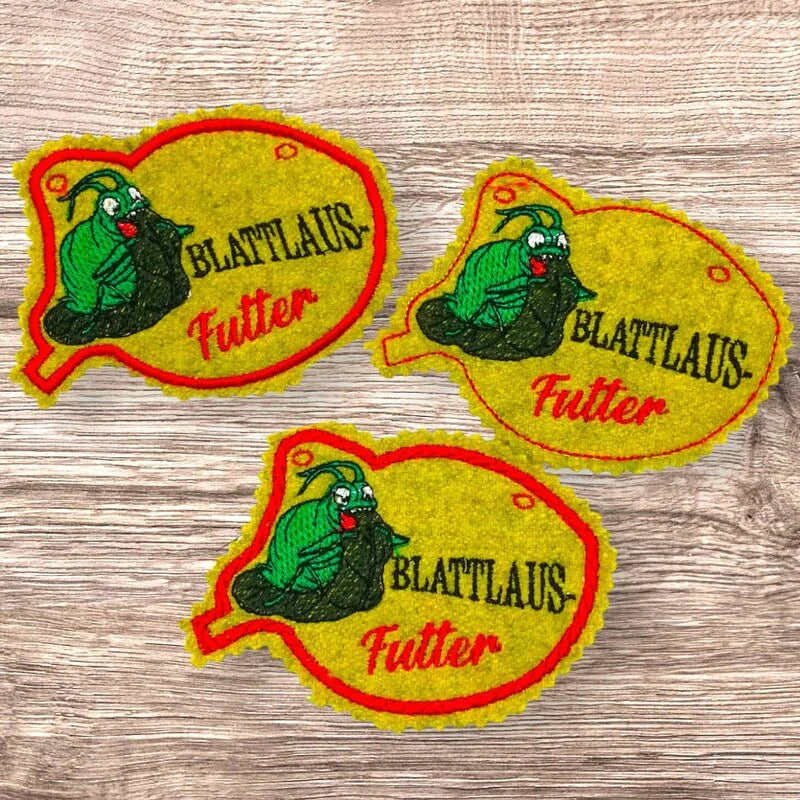 ITH Stickdatei Blattlaus Anhänger von stiXXie by lajana