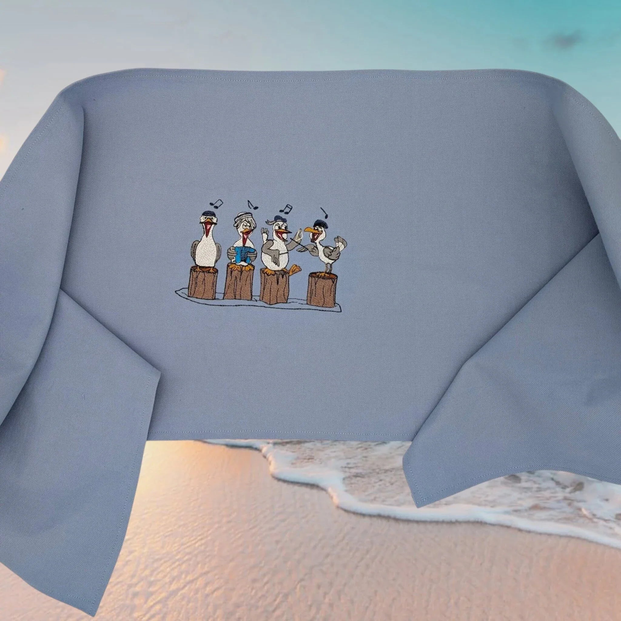 ITH Stickdatei Möwe Carlos Shantychor