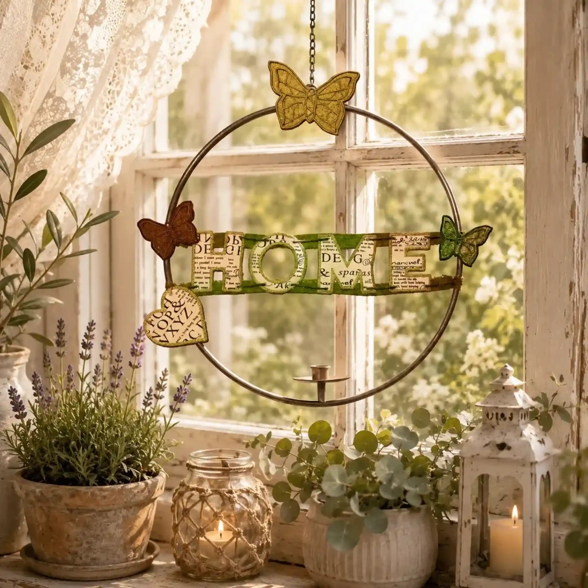 ITH Stickdatei HOME Dekoration