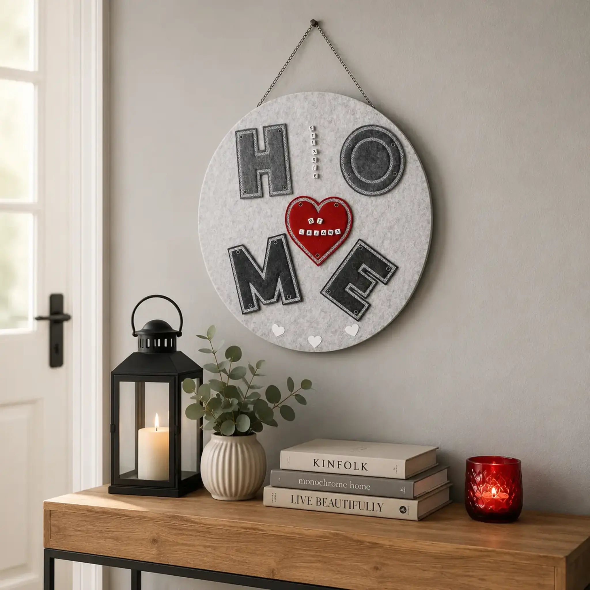 ITH Stickdatei HOME Dekoration