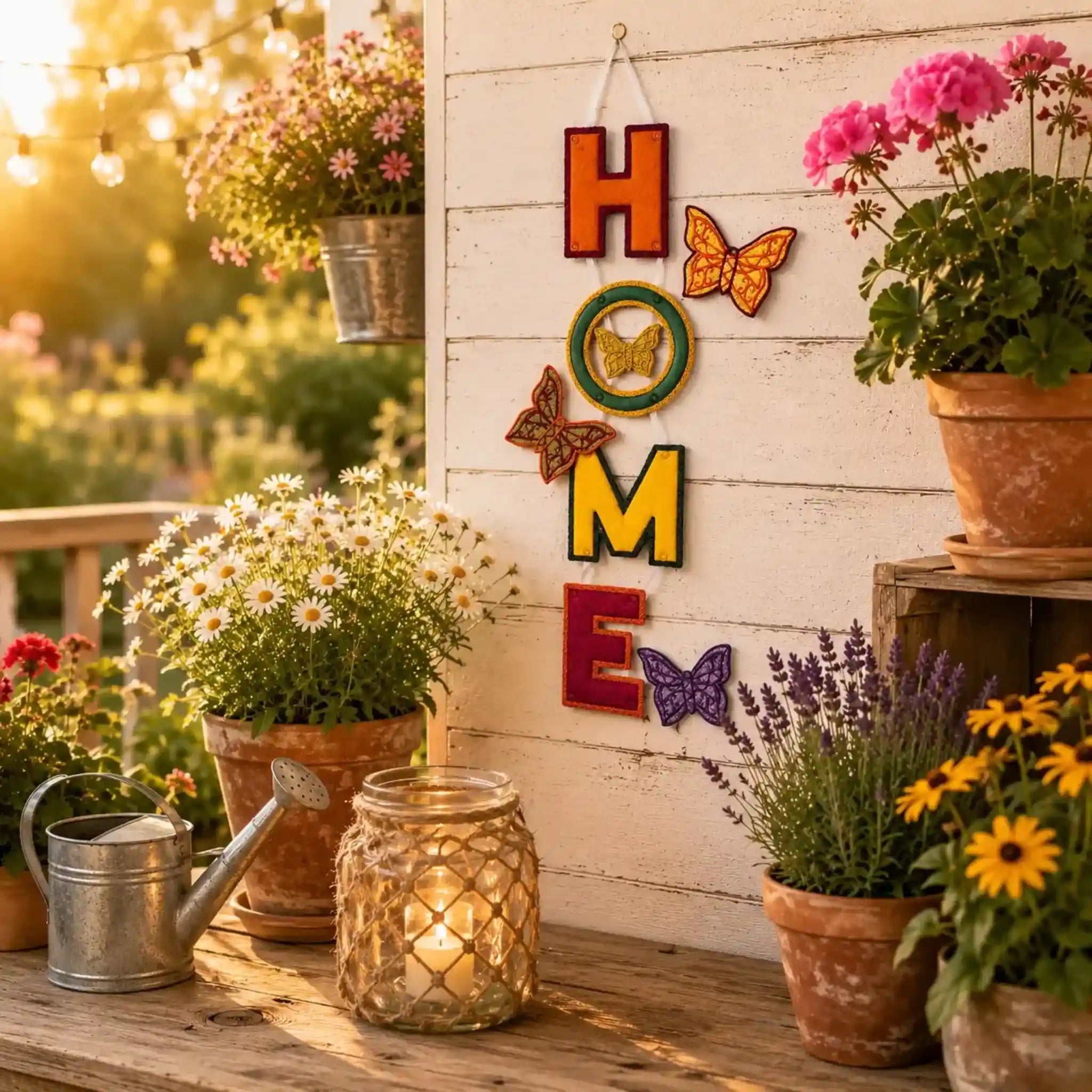 ITH Stickdatei HOME Dekoration