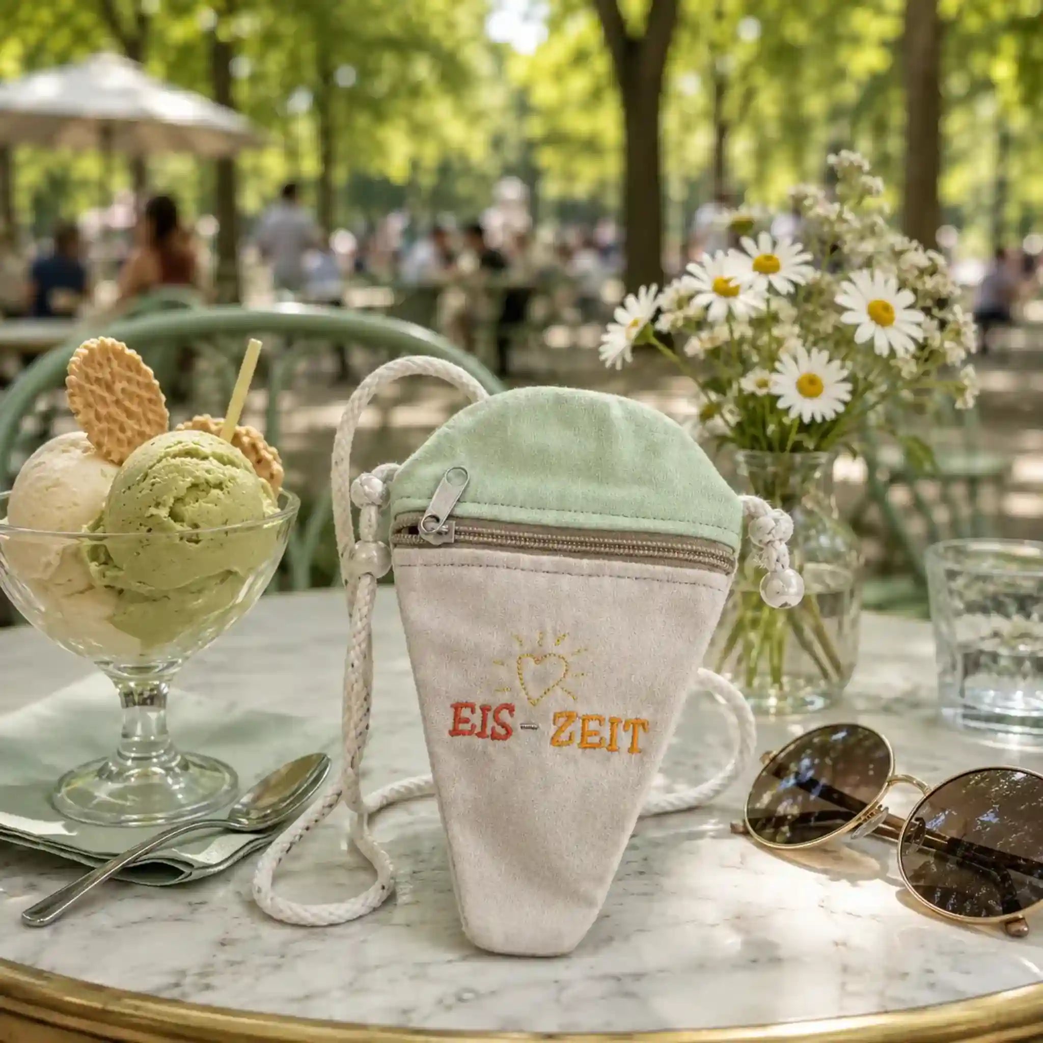 ITH Stickdatei Eis(geld)-Täschchen