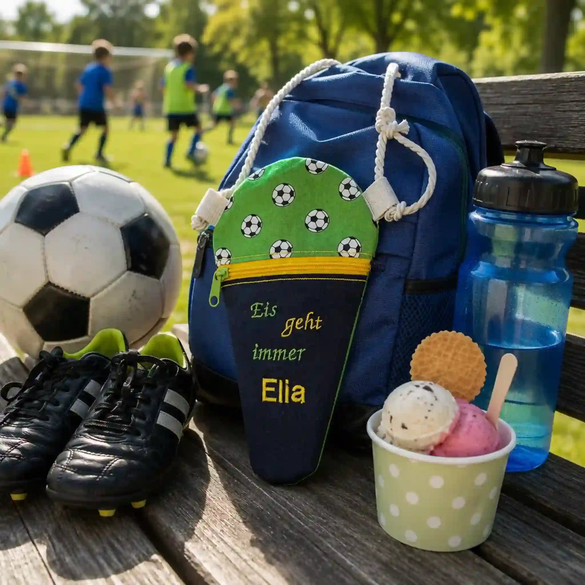 ITH Stickdatei Eis(geld)-Täschchen