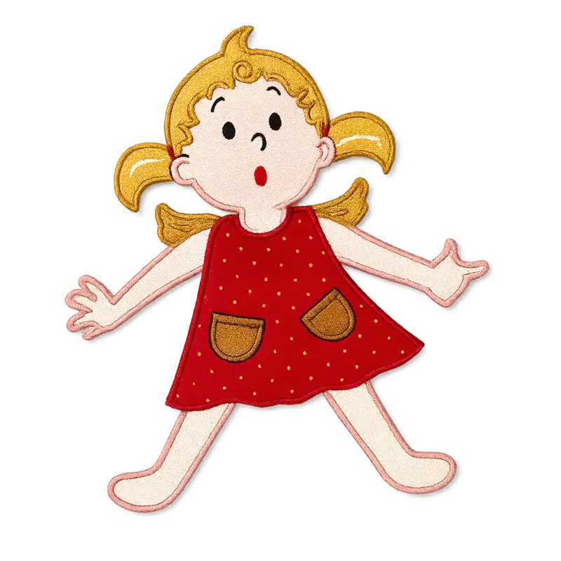 ITH Stickdatei Engel Hampelmann