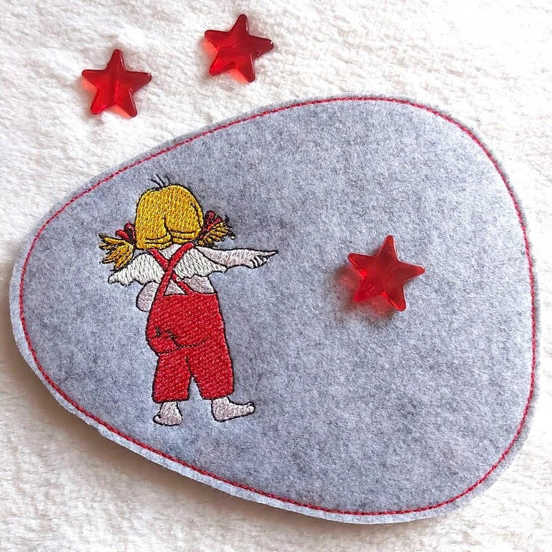 ITH Stickdatei Engel und Anhänger