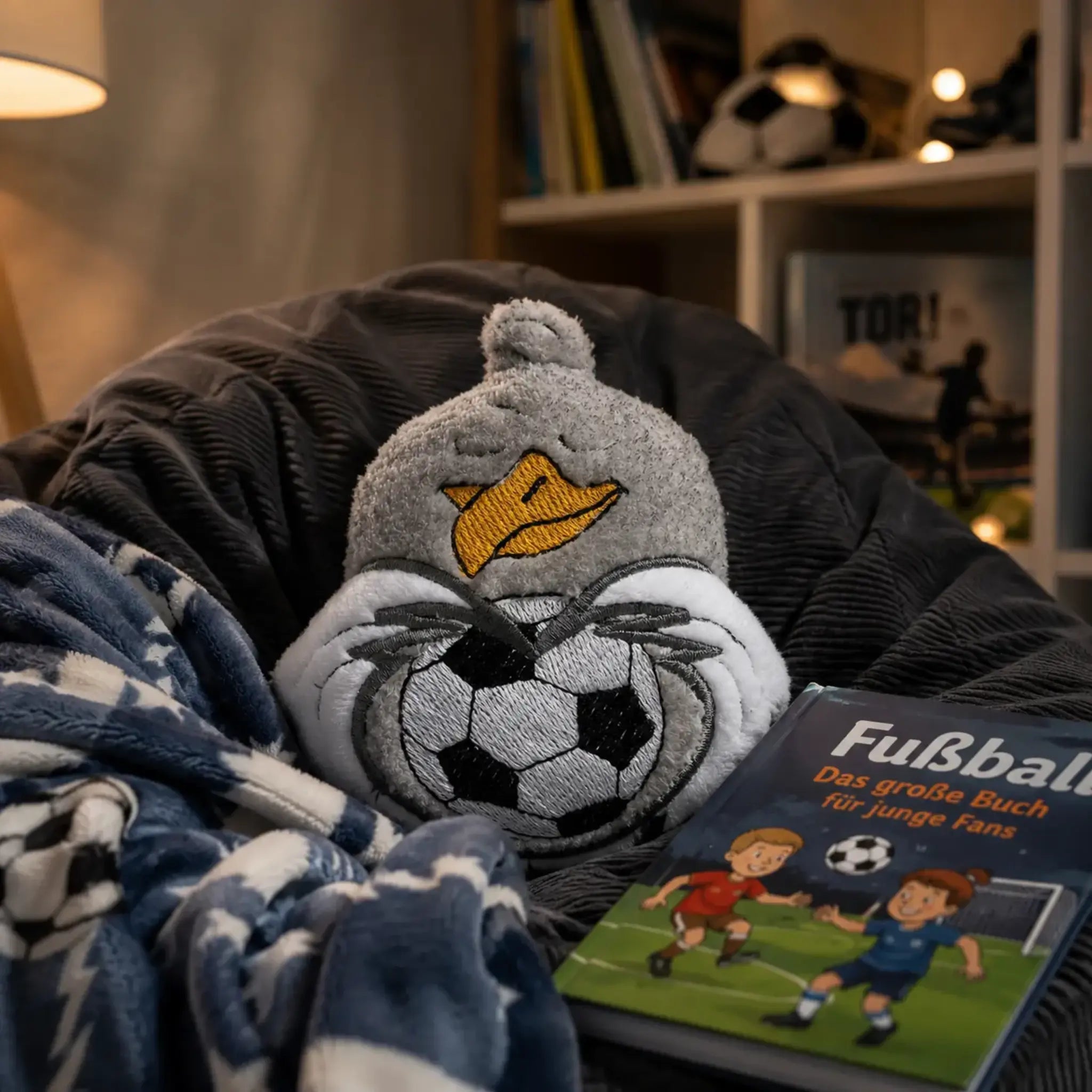 Stickdatei Möwe Fußball Carlo - ITH