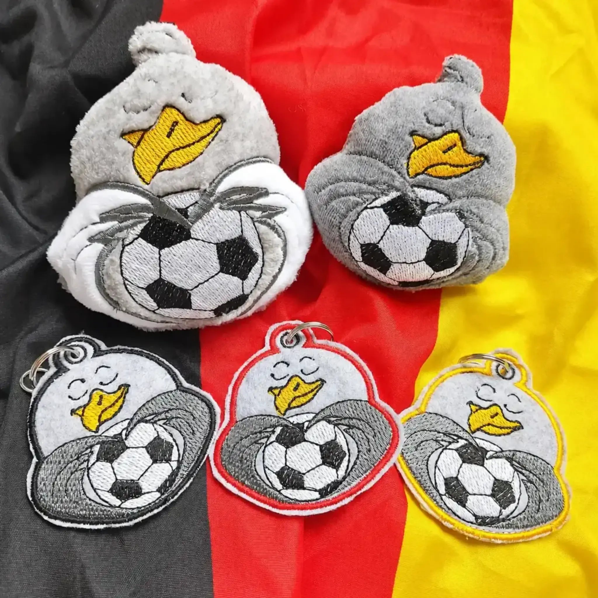 Stickdatei Möwe Fußball Carlo - ITH