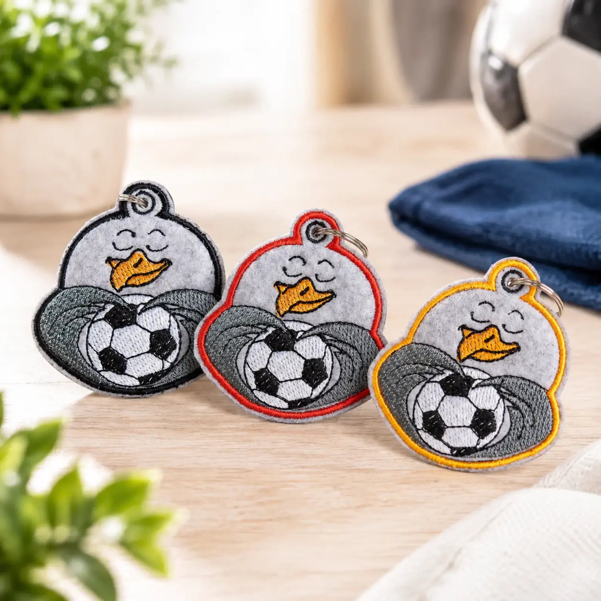 Stickdatei Möwe Fußball Carlo - ITH