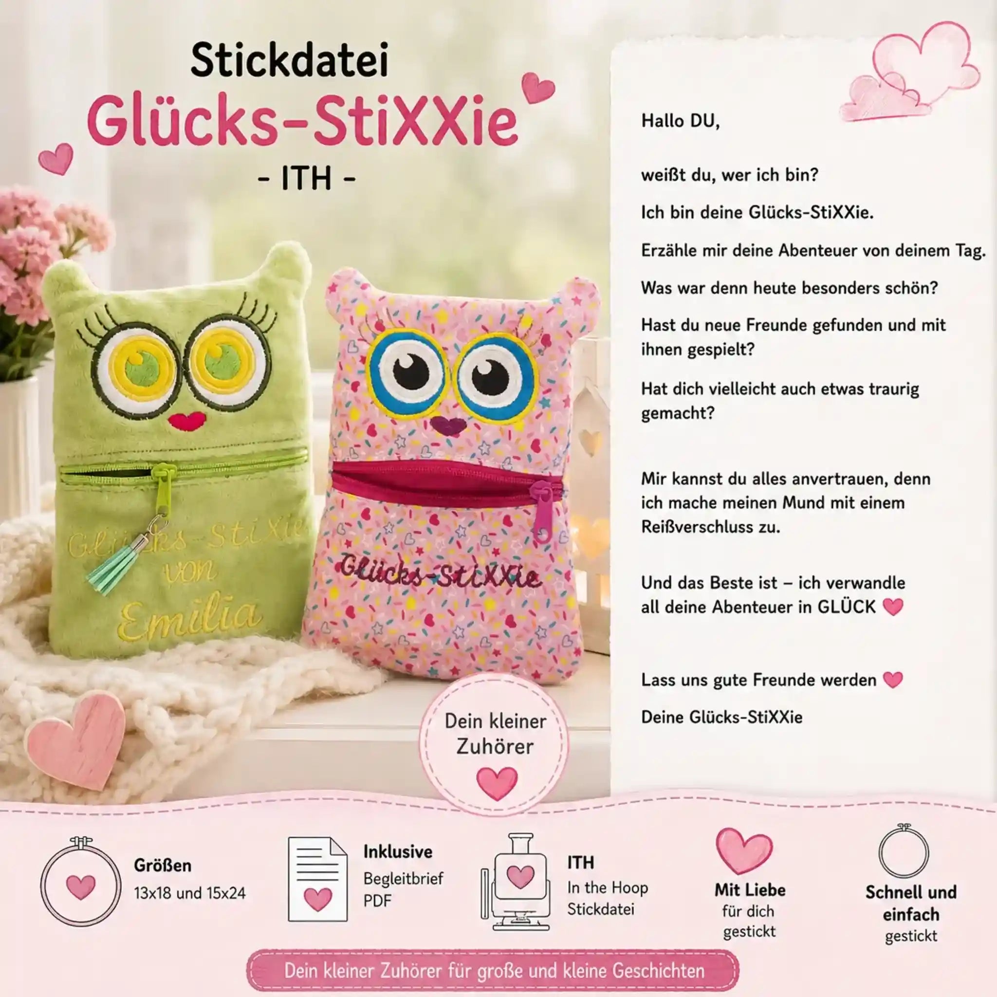 ITH Stickdatei Glücks-StiXXie