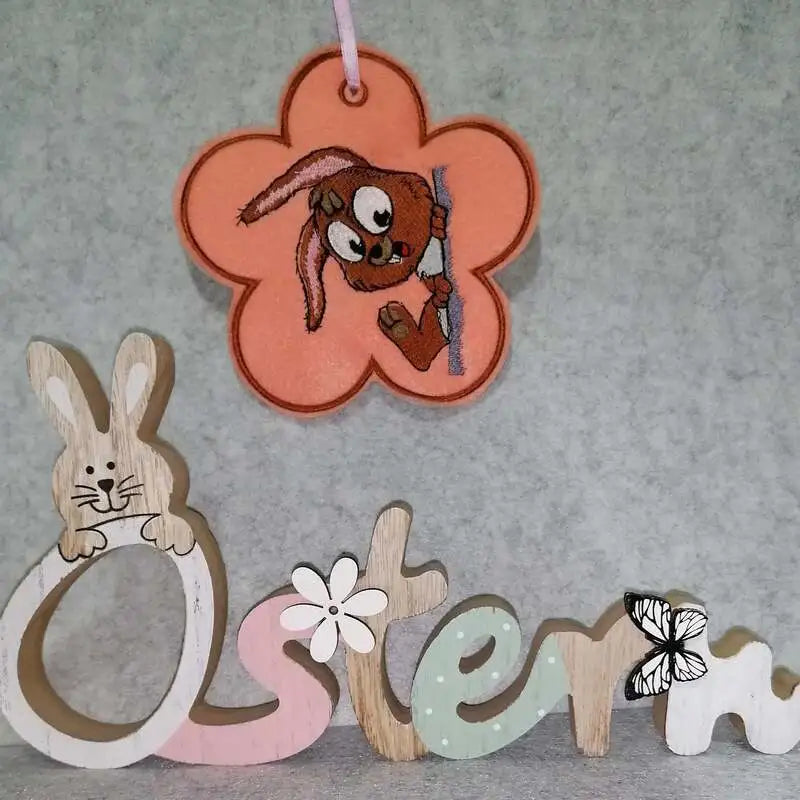 Stickdatei Hase ums Eck von stiXXie by lajana