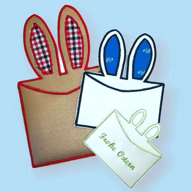 ITH Stickdatei Hasen Hülle von stiXXie by lajana