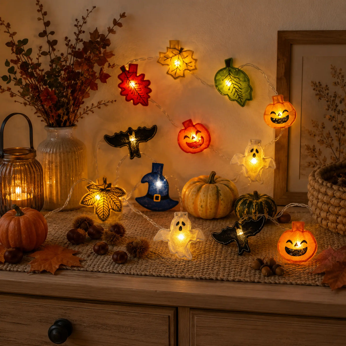 ITH Stickdatei Herbstlichter