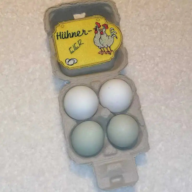 ITH Stickdatei Hühner Anhänger von stiXXie by lajana