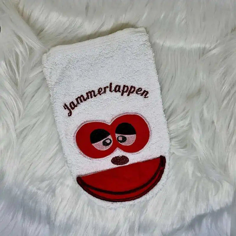 ITH Stickdatei Jammerlappen von stiXXie by lajana