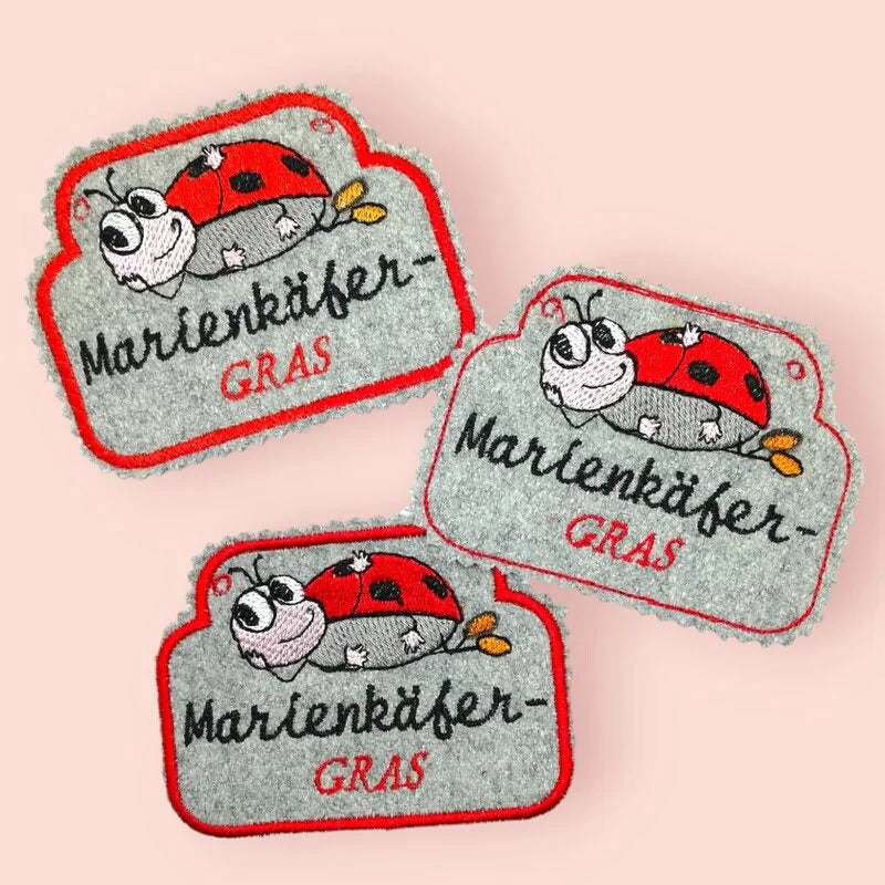 ITH Stickdatei Käfer Anhänger von stiXXie by lajana