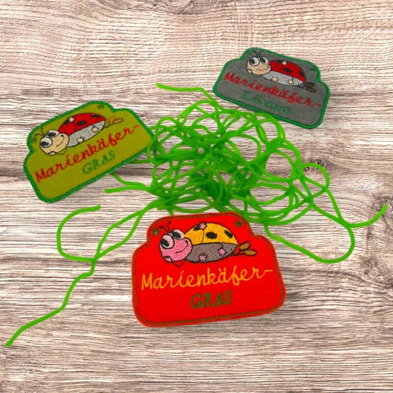 ITH Stickdatei Käfer Anhänger von stiXXie by lajana