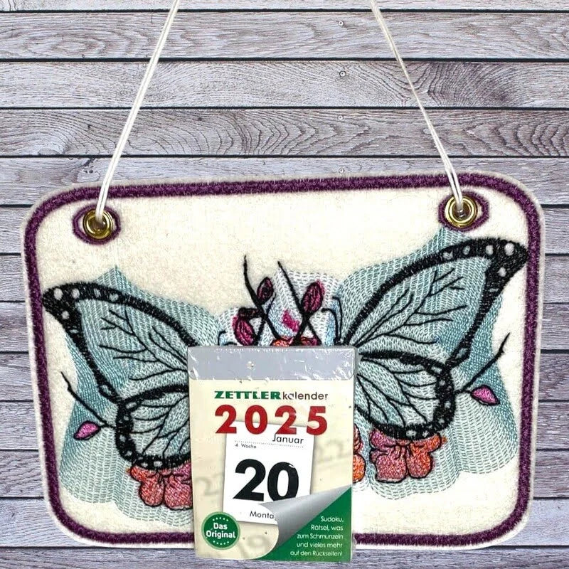 ITH Stickdatei Kalenderblatt für Abreißkalender von stiXXie by lajana