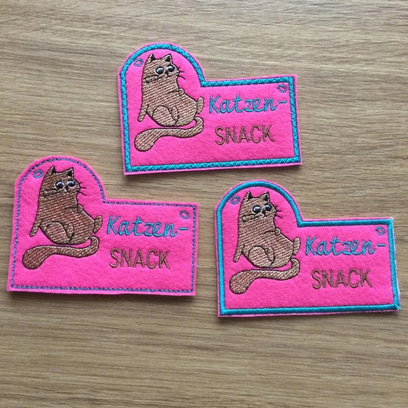 ITH Stickdatei Katze Anhänger von stiXXie by lajana