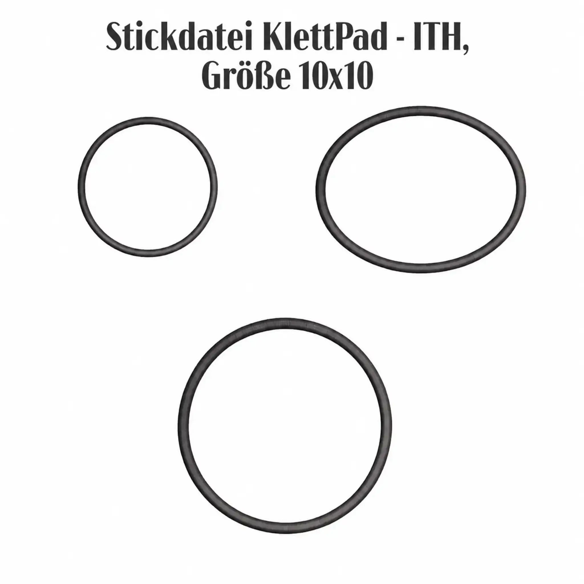 ITH Stickdatei KlettPads - Blanko