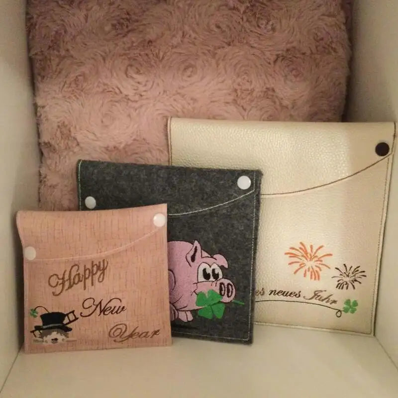 ITH Stickdatei Knopftasche Blanko von stiXXie by lajana