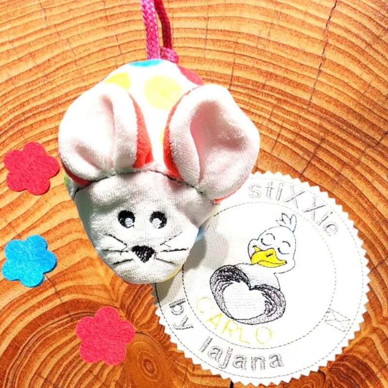 ITH Stickdatei Kuschelmaus