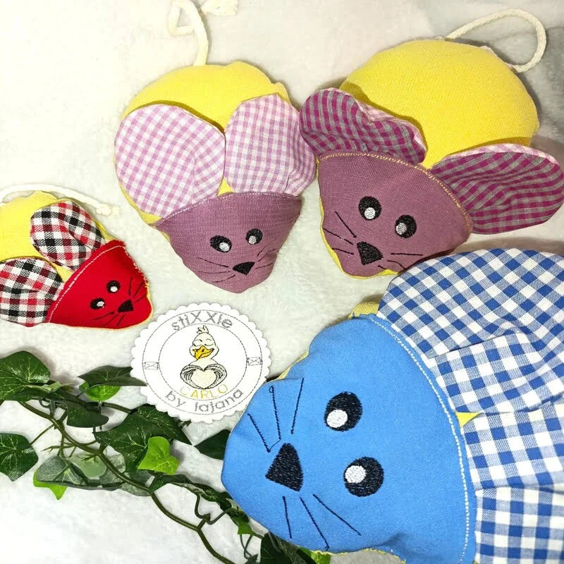 ITH Stickdatei Kuschelmaus