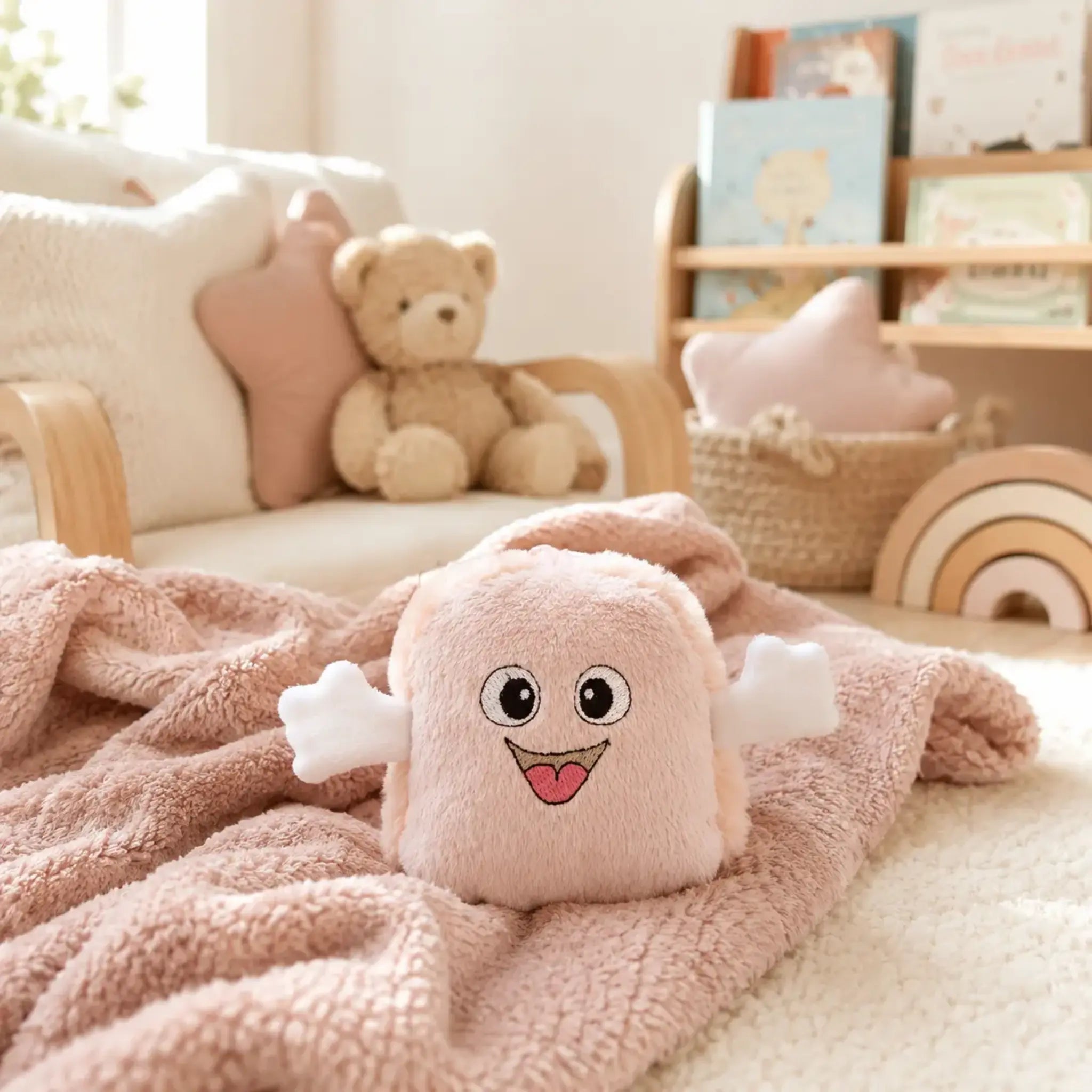 ITH Stickdatei Kuschelwuschel - ein süßer Anhänger