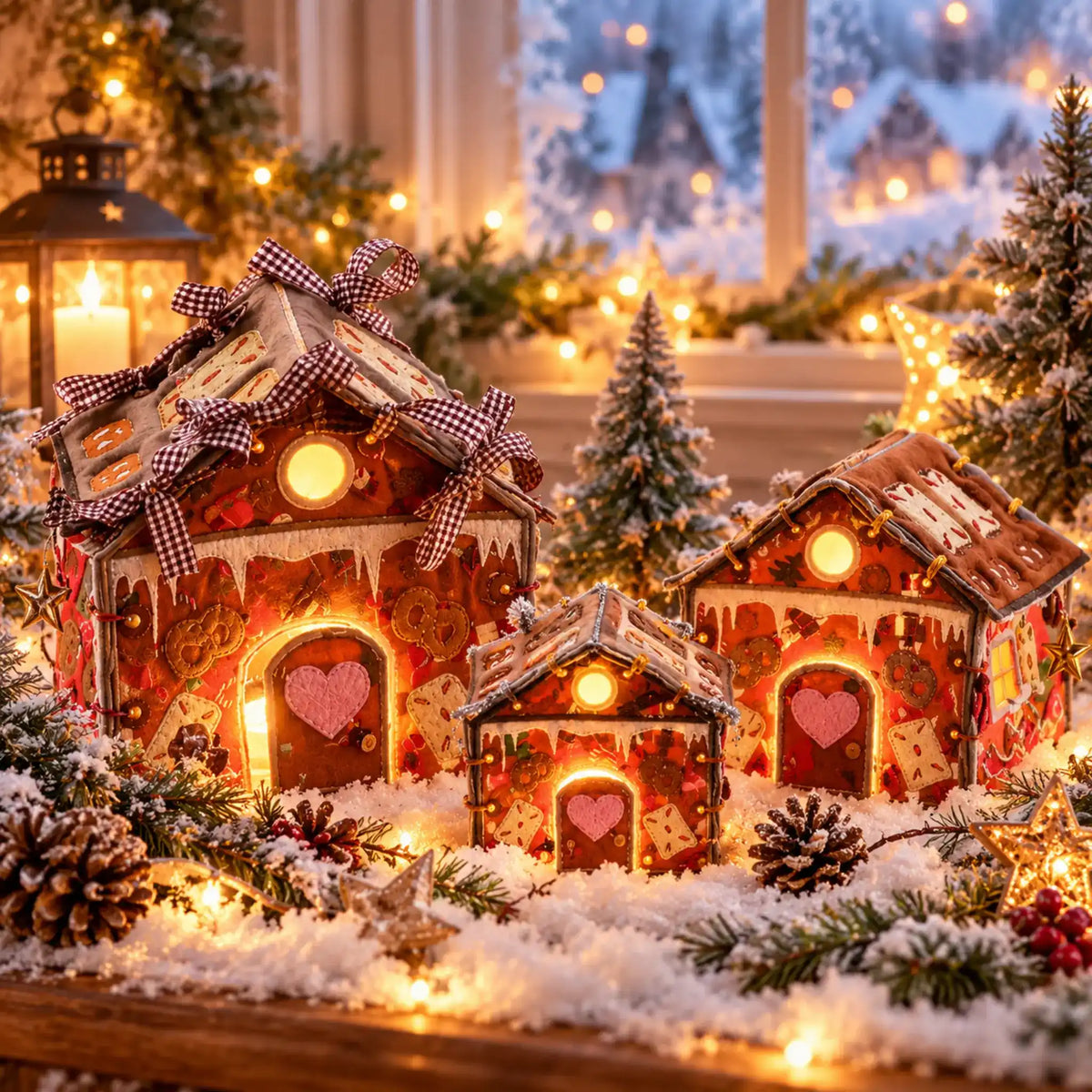 ITH Stickdatei Lebkuchenhaus