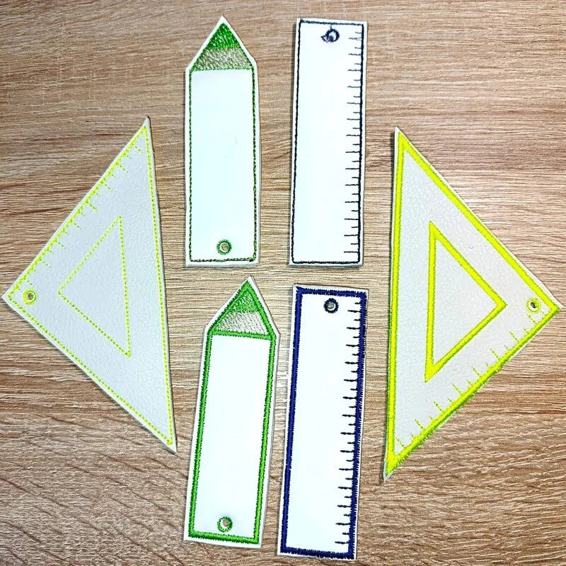 ITH Stickdatei Lesezeichen Schule