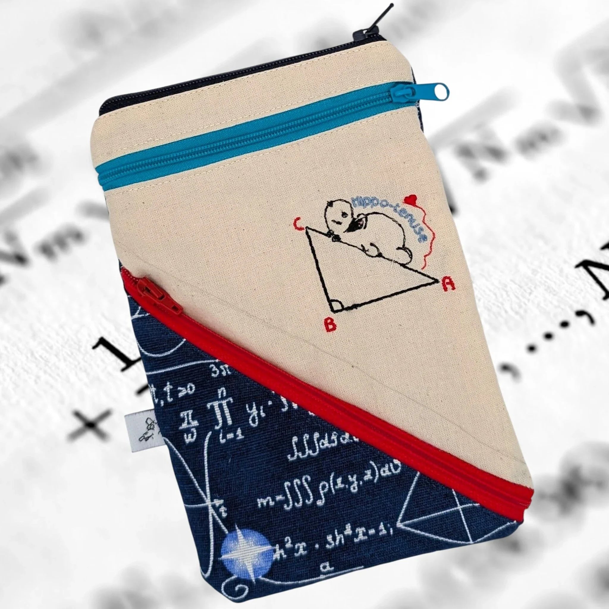 ITH Stickdatei Mathe Hippo