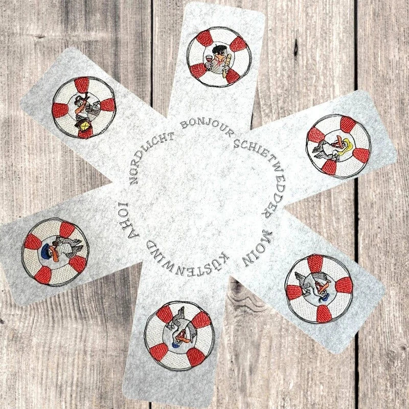 ITH Stickdatei Möwe Carlo spricht