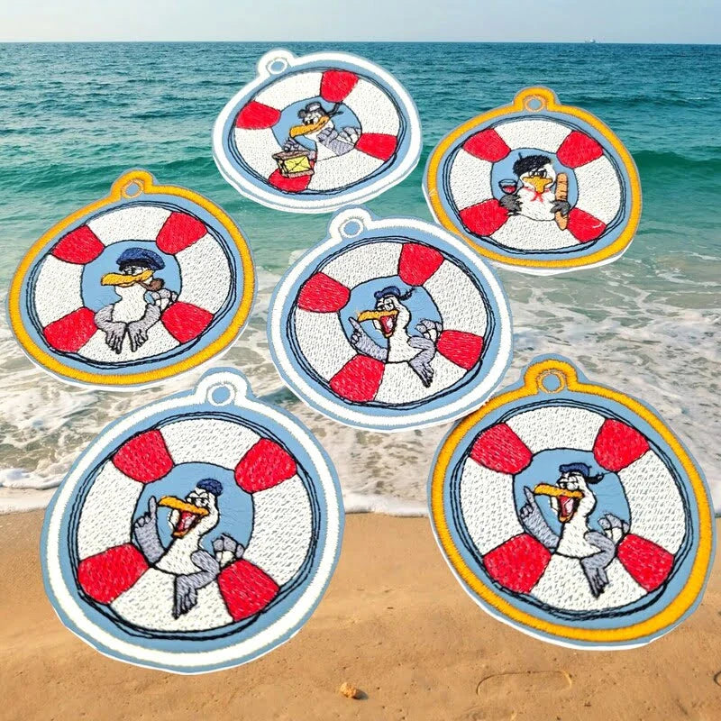 ITH Stickdatei Möwe Carlo spricht