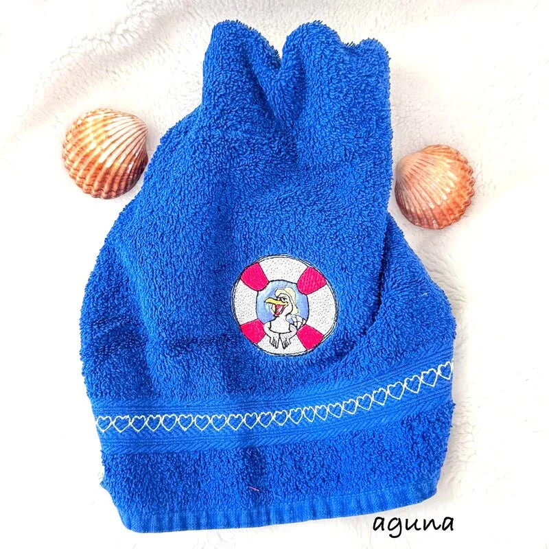 ITH Stickdatei Möwe Carlo spricht