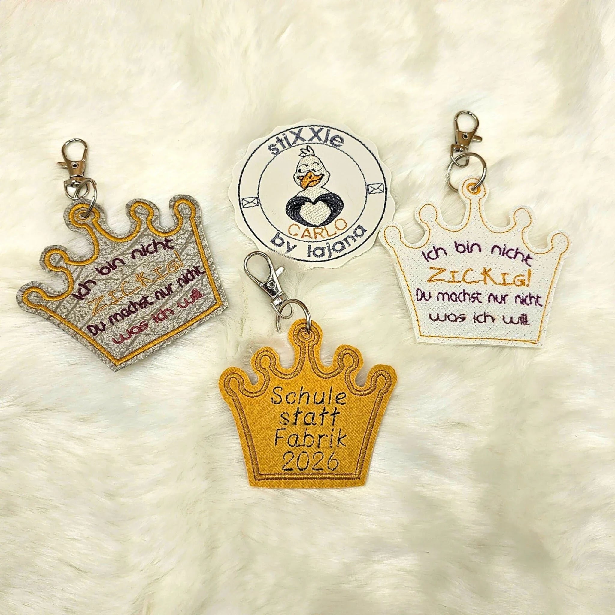 ITH Stickdatei Mugrug Krone