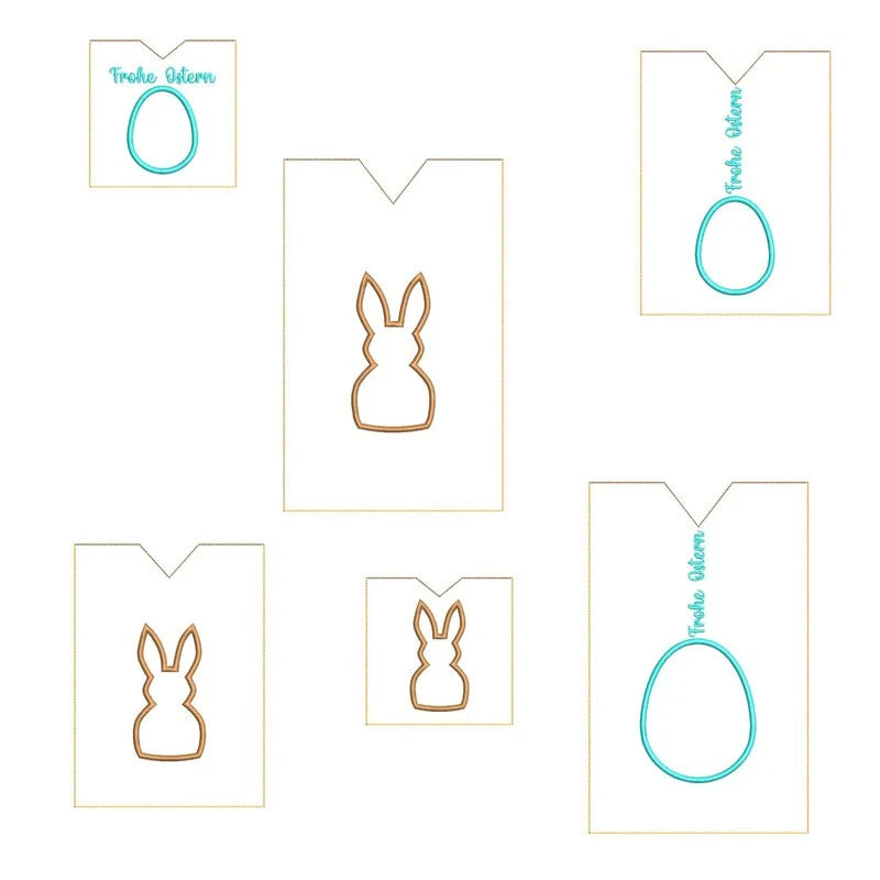 ITH Stickdatei Osterhuellen