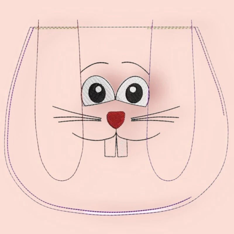 ITH Stickdatei Ostertasche Osterhase Utensilo von stiXXie by lajana