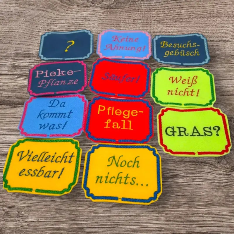 ITH Stickdatei Pflanzenstecker von stiXXie by lajana